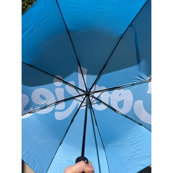 Cookies Blue Folding Umbrella - Picture 3 of 4